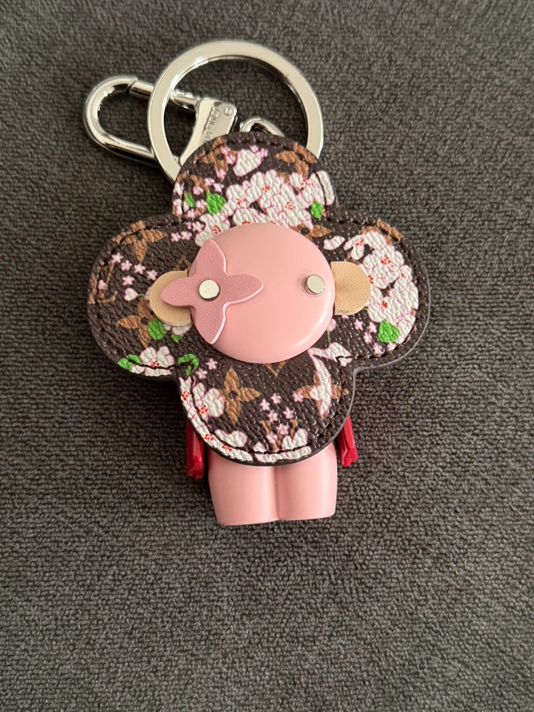 Louis Vuitton Flower Blossom Bag Charm Keychain