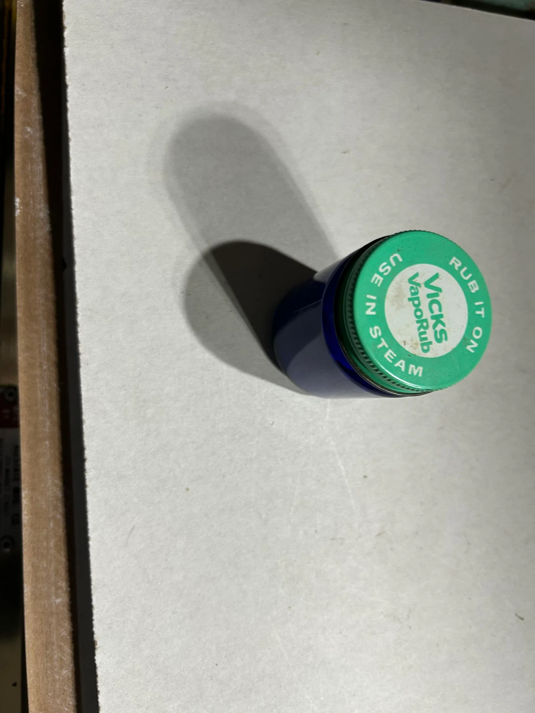 Vicks VapoRub Jar