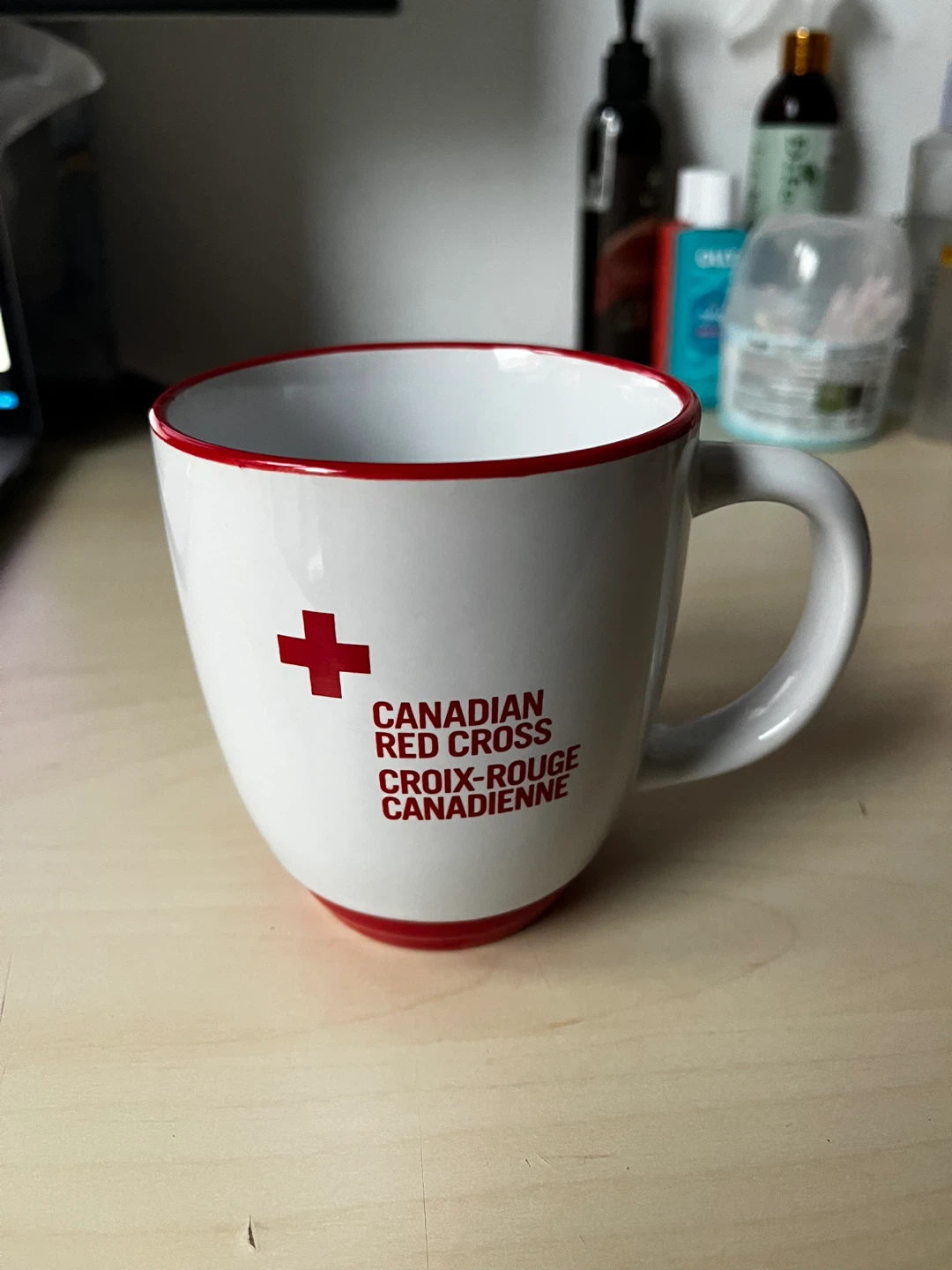 Canadian Red Cross Coffee Mug #freecycle