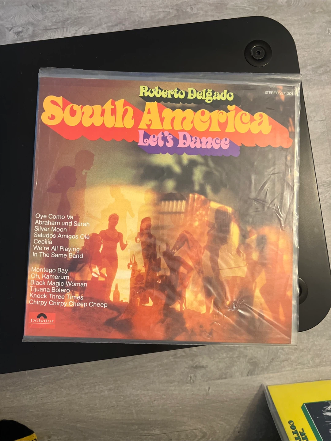 Roberto Delgado South America Let's Dance Vinyl Record