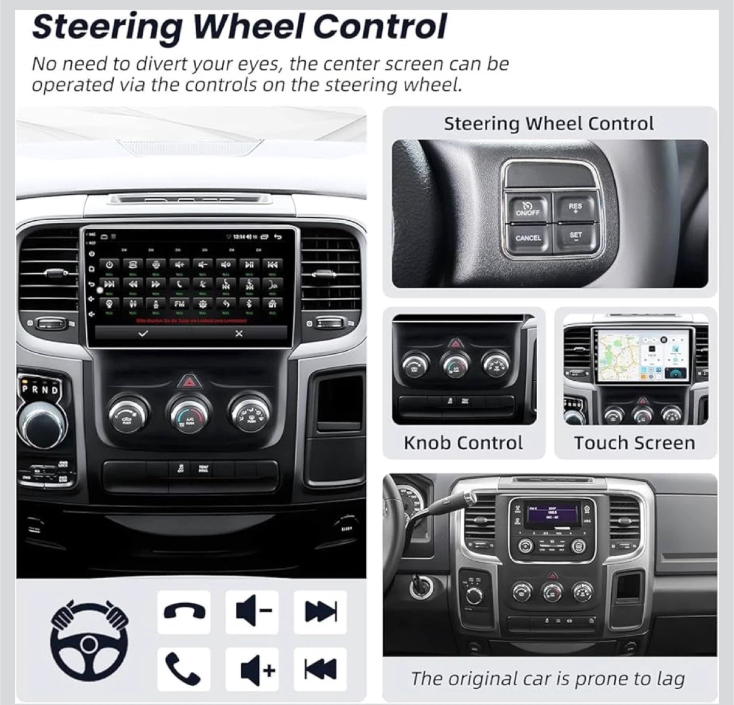 Car Radio 4+32G with 5G WiFi, CarPlay & Android Auto - photo 5