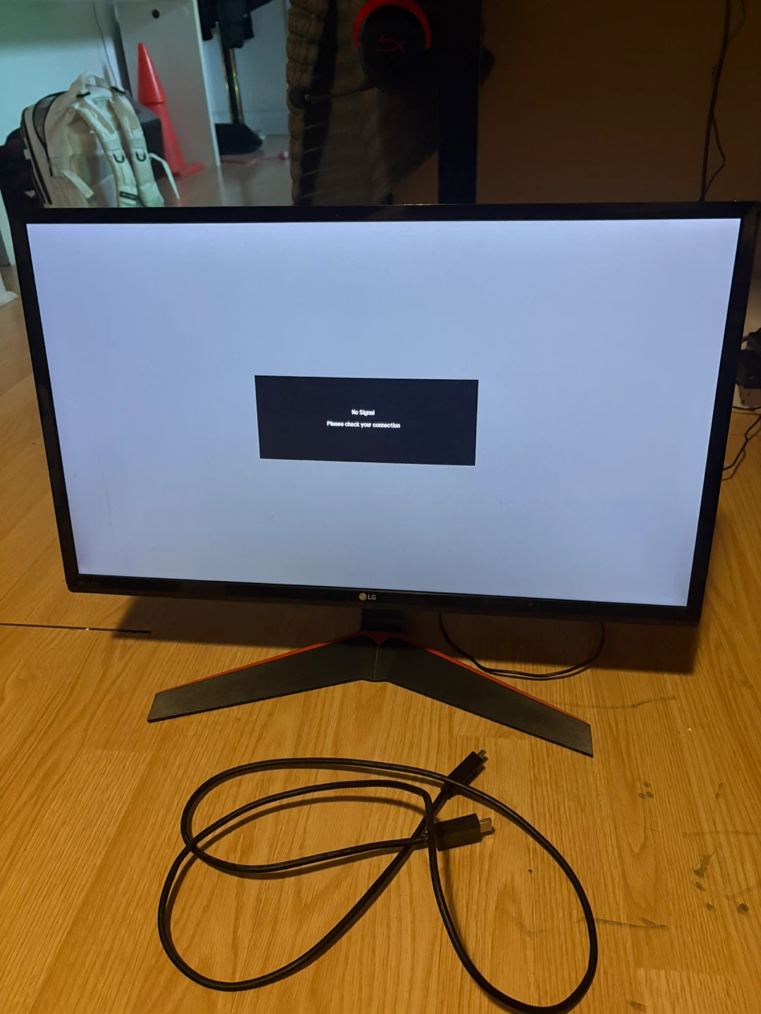 LG 24” 75hz Gaming Monitor with Stand and Cable