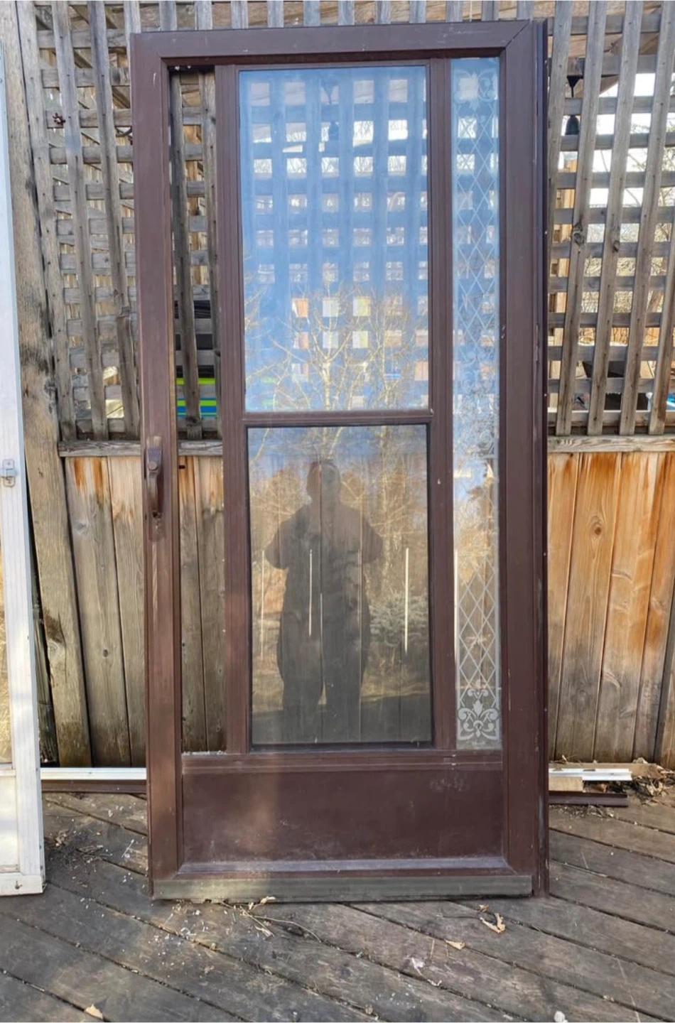 36 x 80 Heavy Vintage Screen/Storm Door