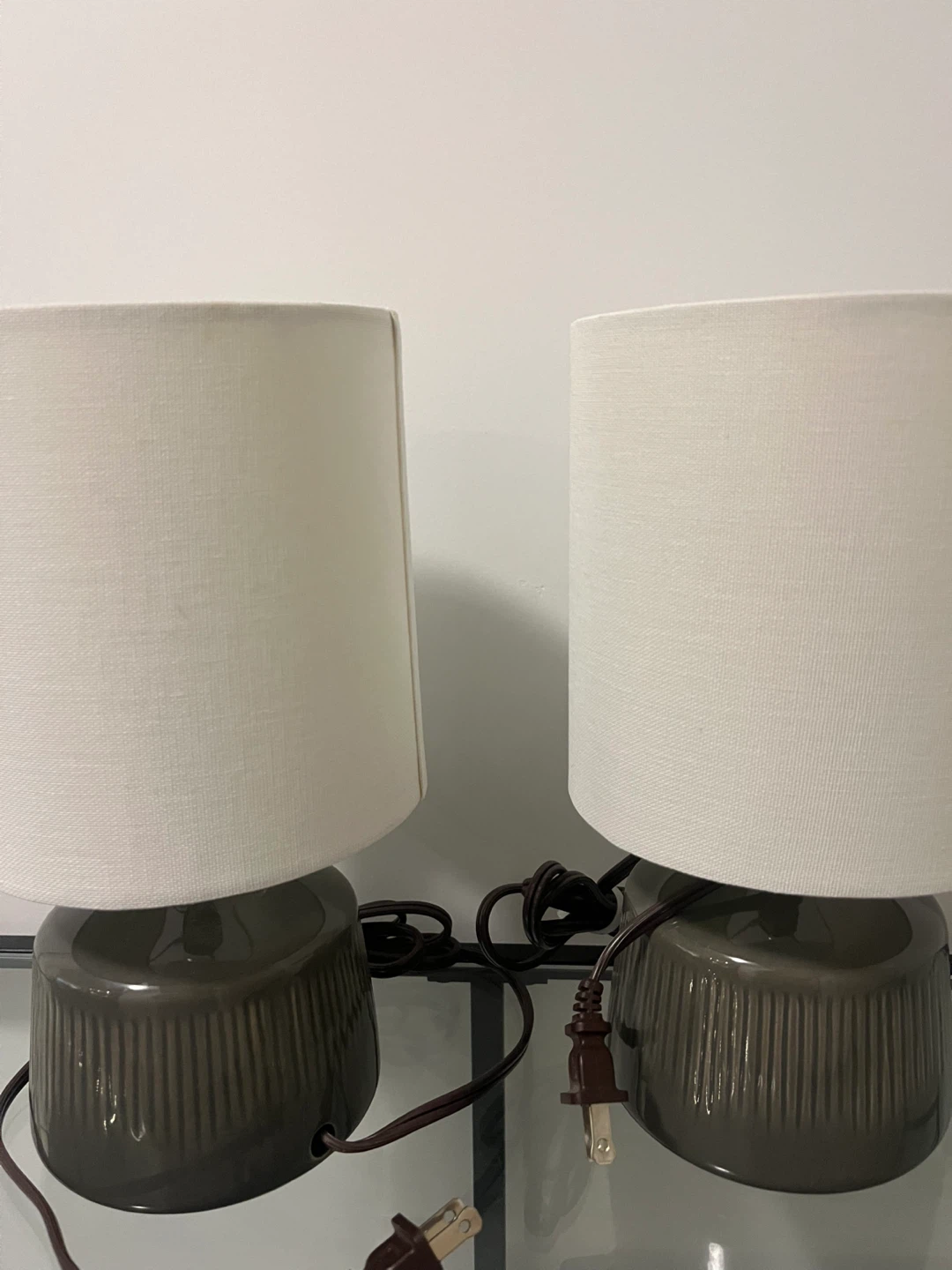 Set of 2 Ceramic Table Lamps - photo 2