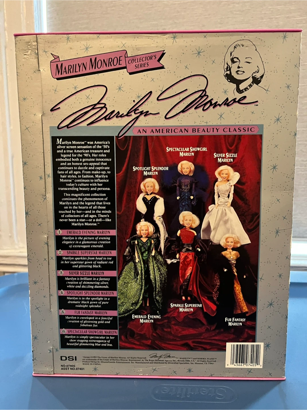 Marilyn Monroe Collector's Series Sparkle Superstar Doll