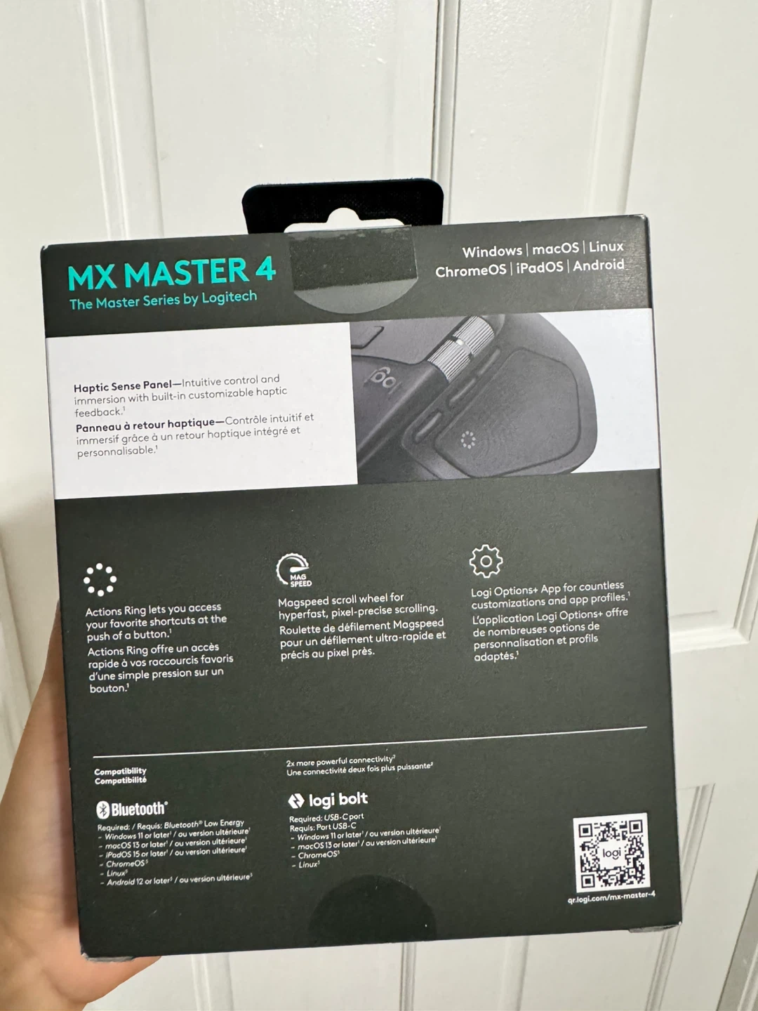 Logitech MX Master 4 Wireless Mouse - photo 2