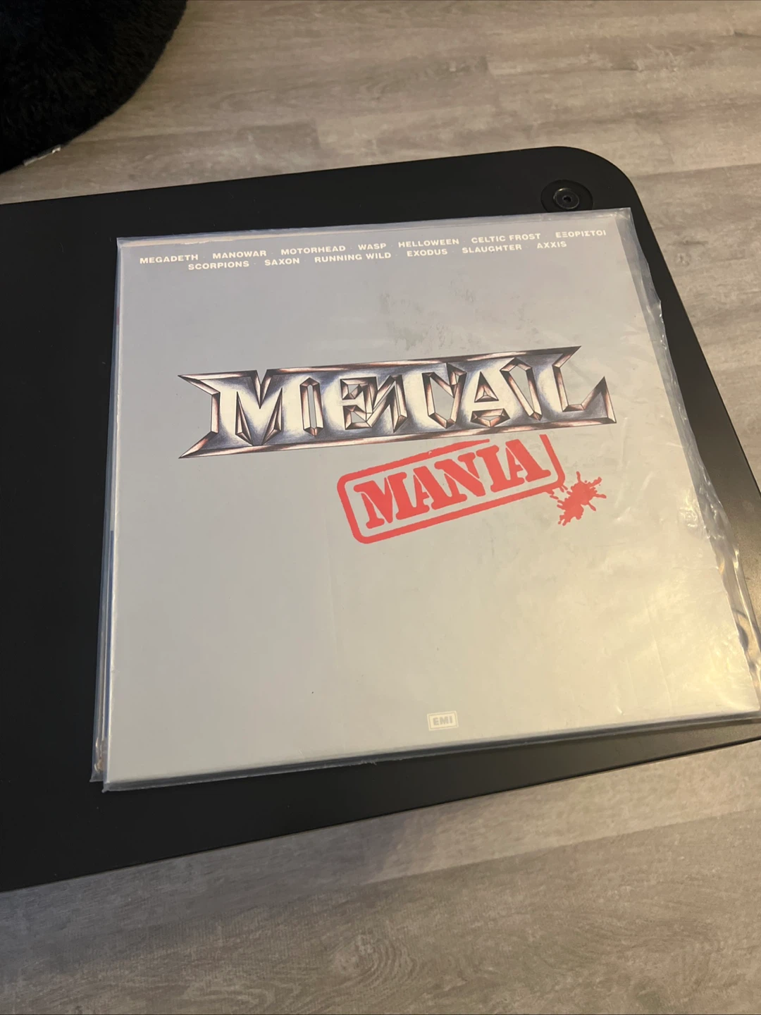 Metal Mania Vinyl Record Compilation