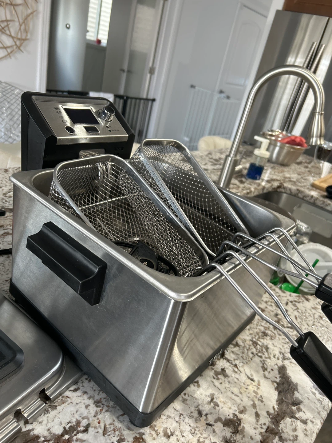 T-fal Deep Fryer with 3 Baskets