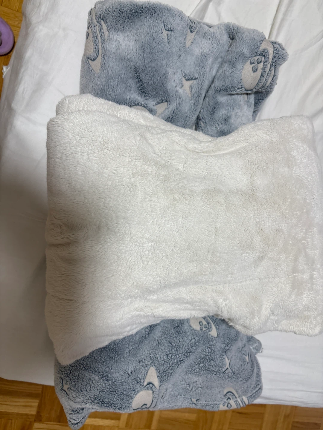 Plush Throw Blanket twin size