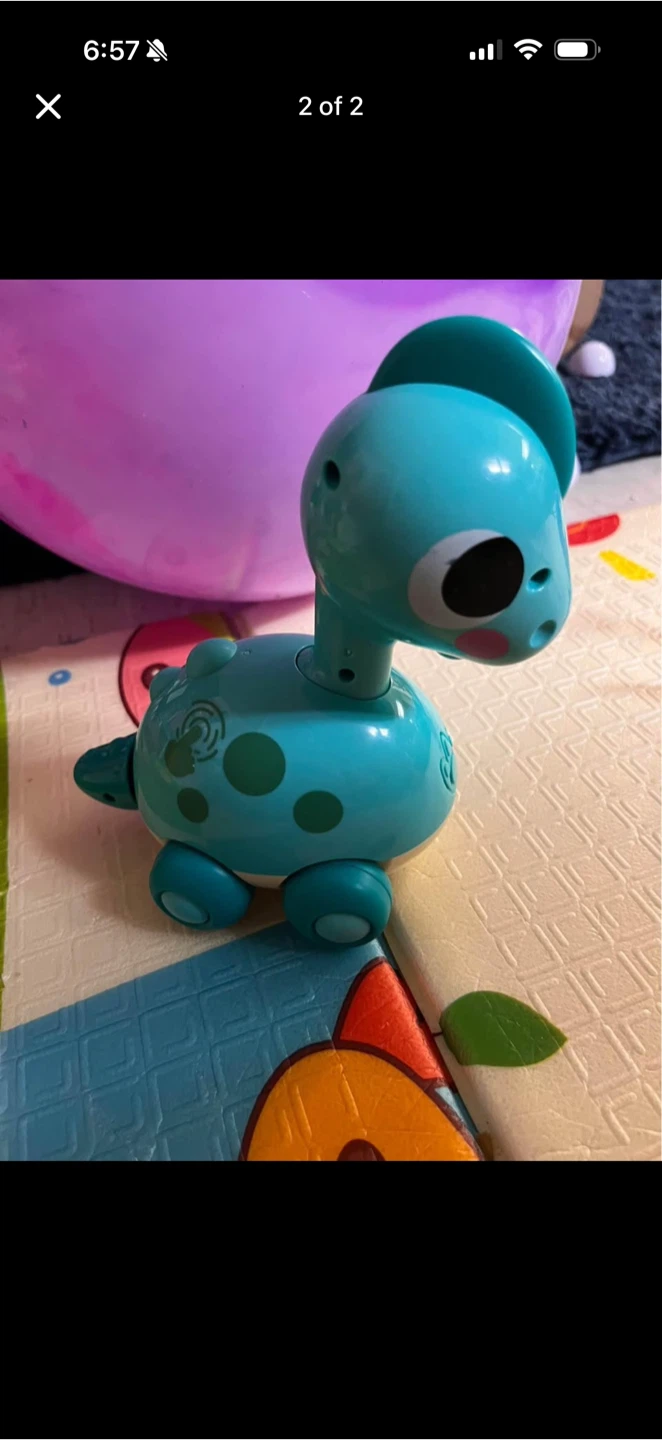 Blue Dinosaur Toy