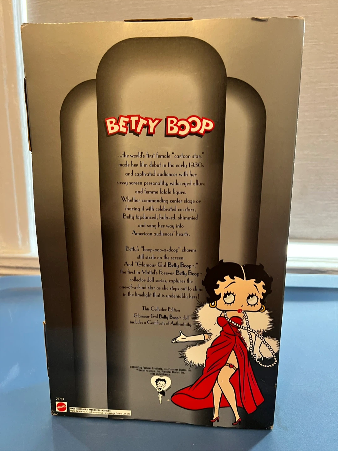 Betty Boop Glamour Gal Collector Doll
