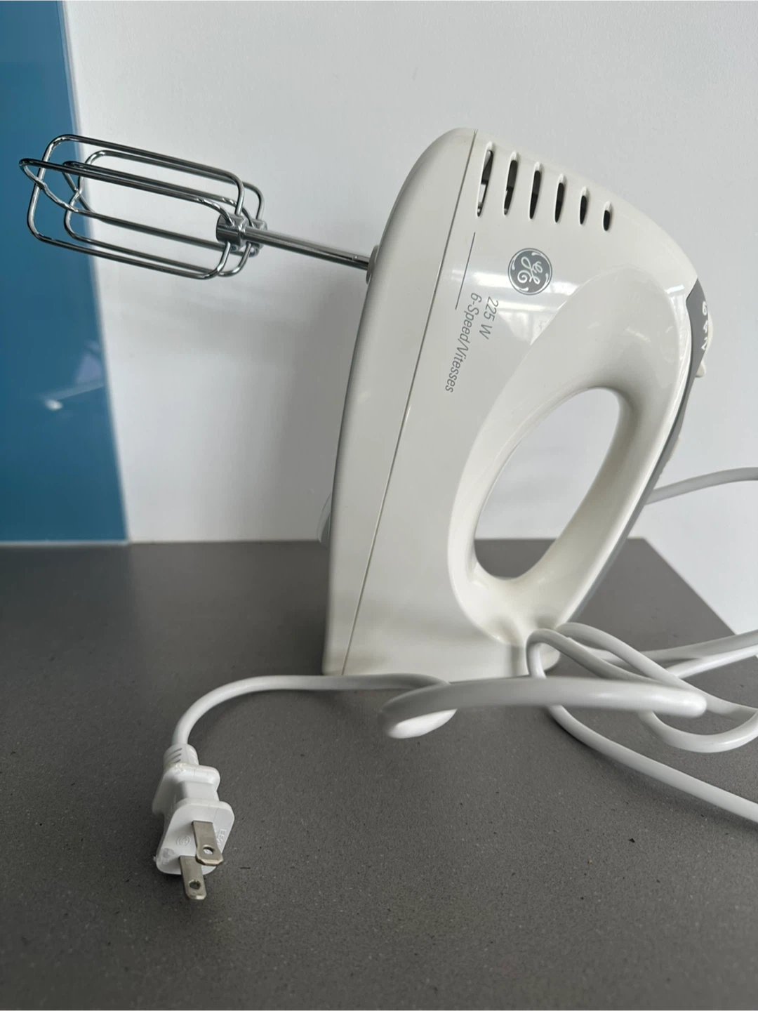 GE 6-Speed Hand Mixer with Attachments