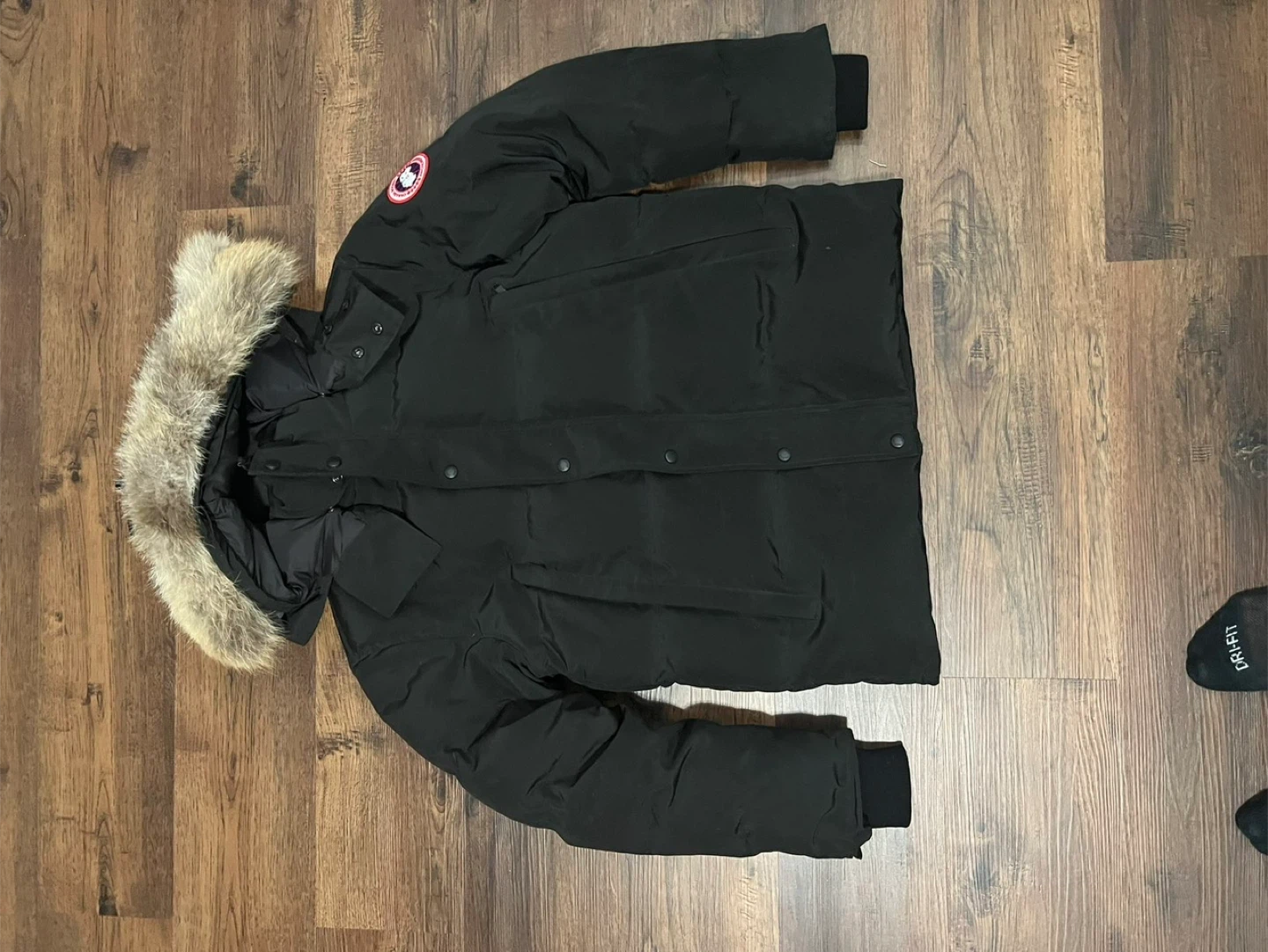 Canada Goose Black Parka Jacket