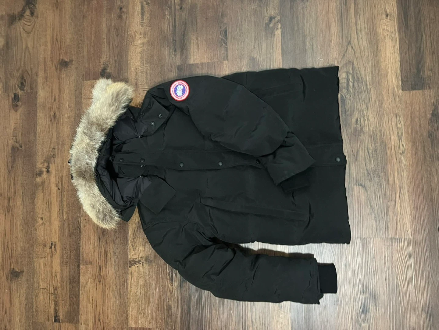 Canada Goose Black Parka Jacket - photo 2