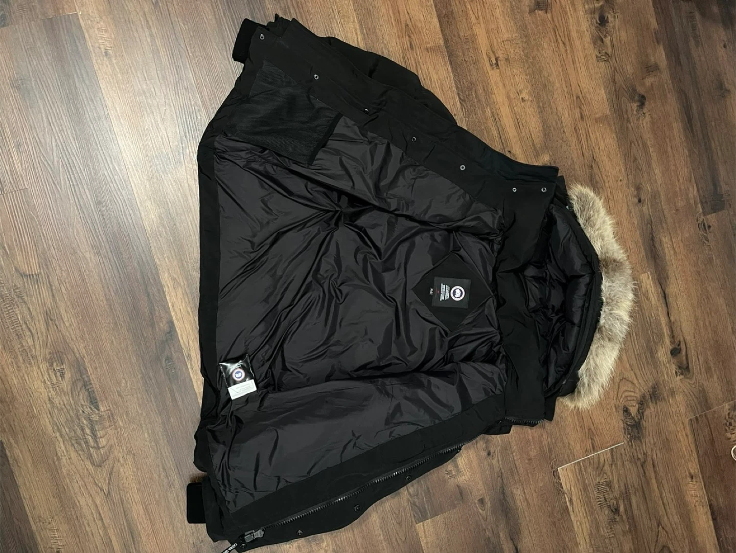 Canada Goose Black Parka Jacket - photo 4