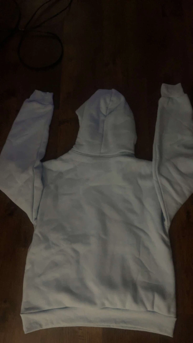 Sp5der Hoodie Light Blue Size S - photo 3