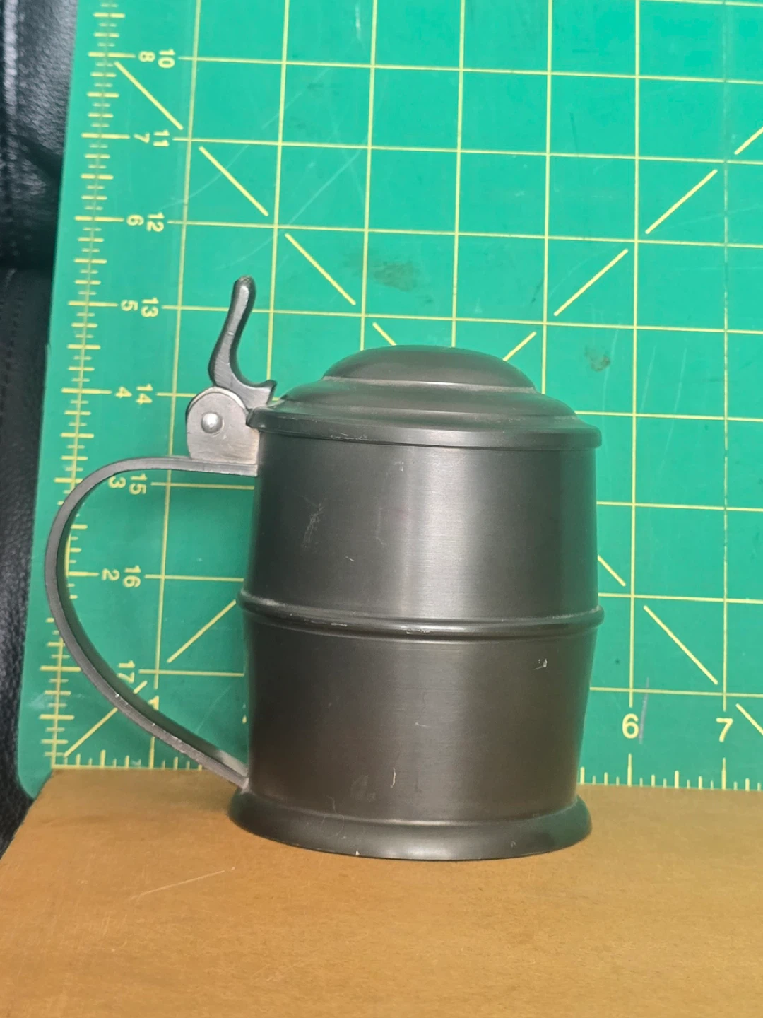Vintage Pewter Beer Stein