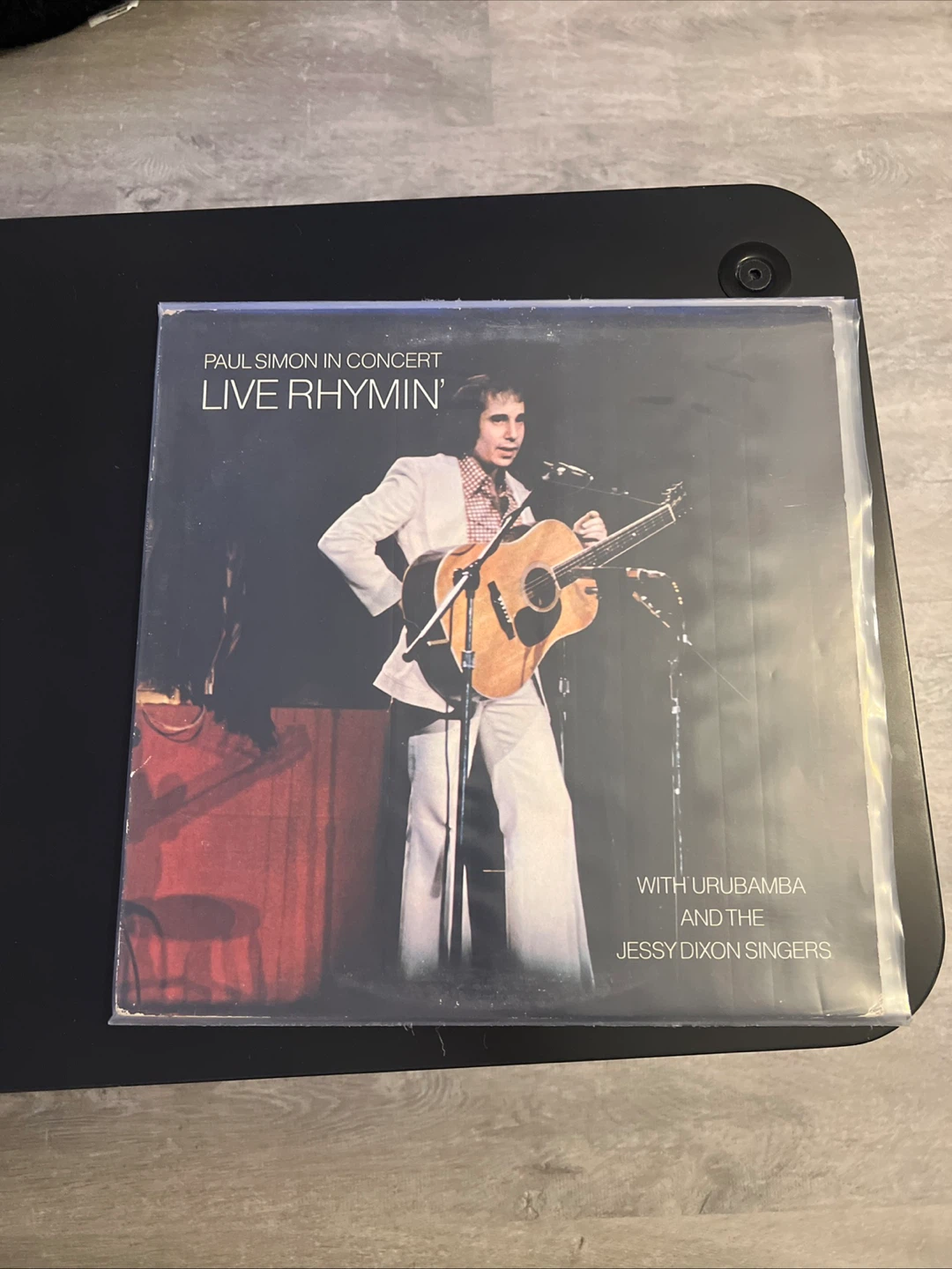 Paul Simon In Concert Live Rhymin' Vinyl Record