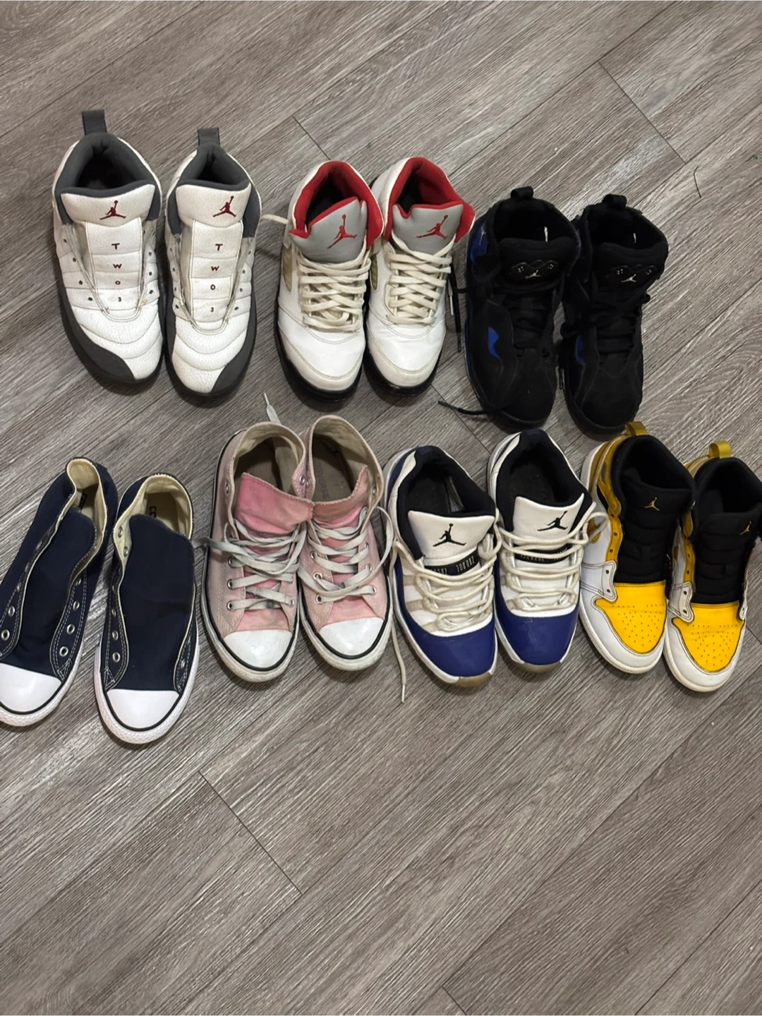 Assorted Kids' Shoes - Jordan, Converse, & More - photo 2