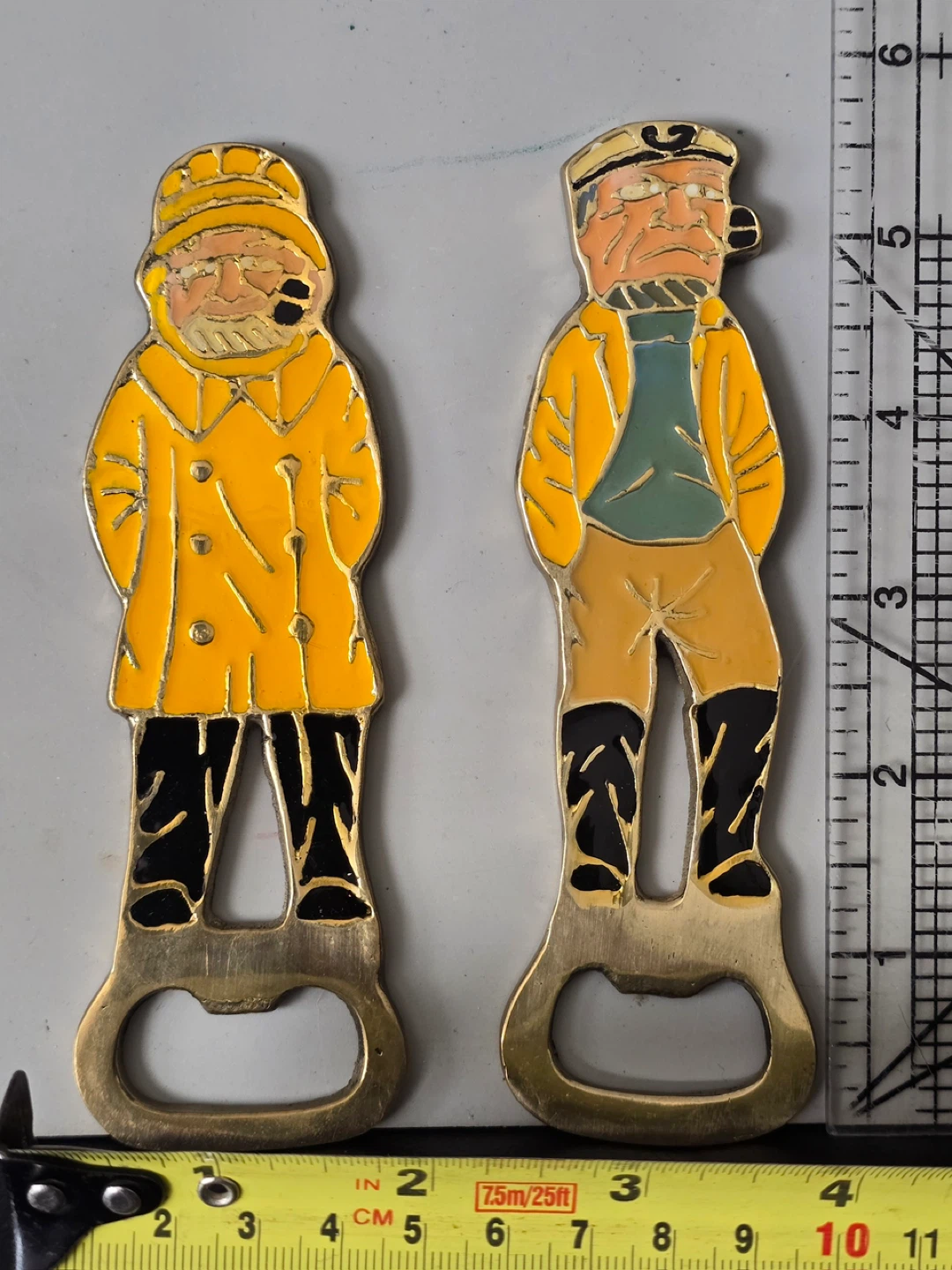 Set of 2 Nautical Fisherman Bottle Openers