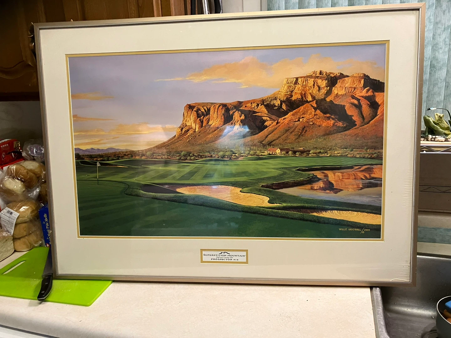Golfing country picture