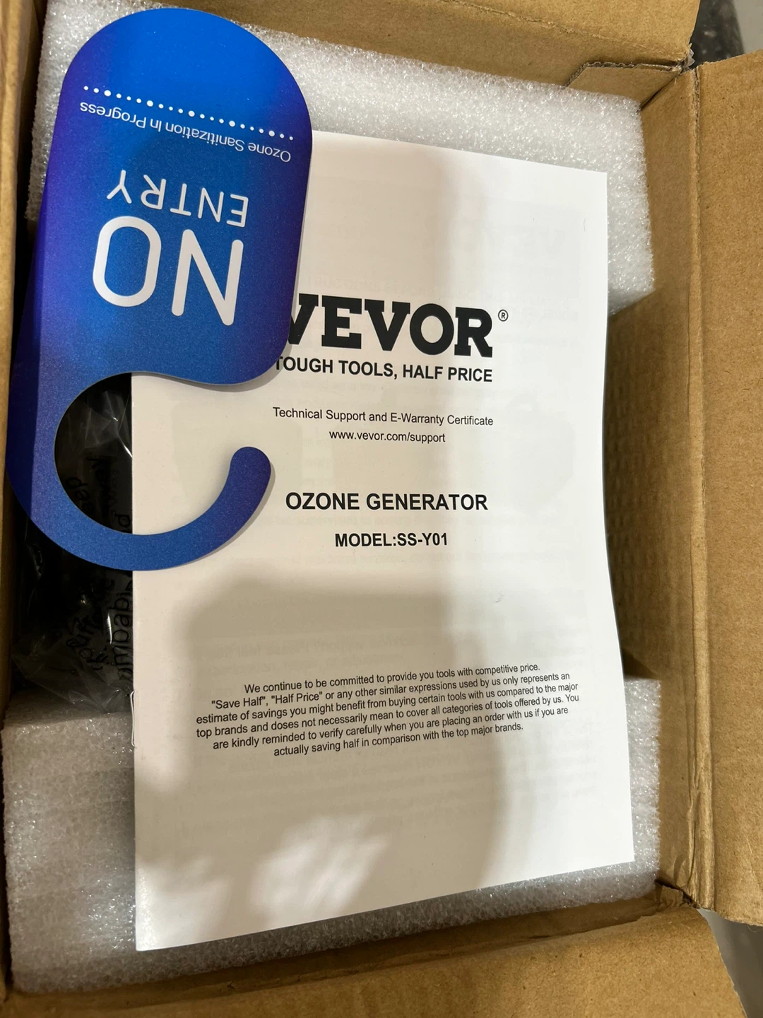 Vevor Ozone Generator SS-Y01 - Brand New in box