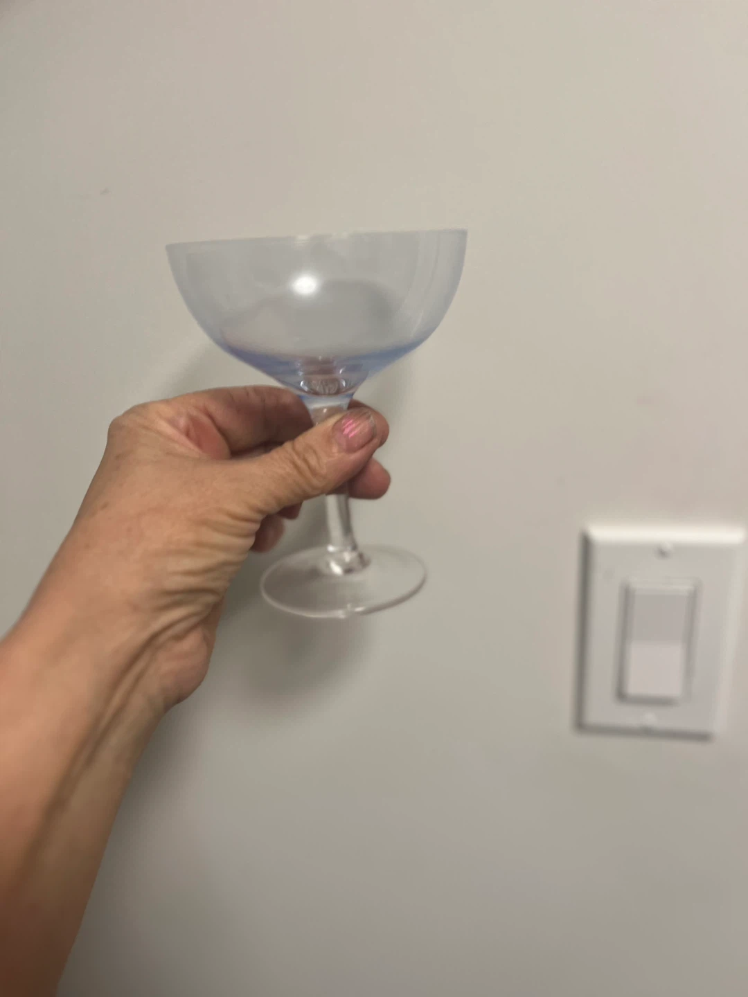 Set of 10 Coloured Coupe Glasses - photo 2