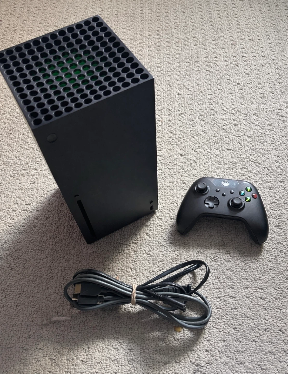 Xbox Series X Console with Controller and Cables