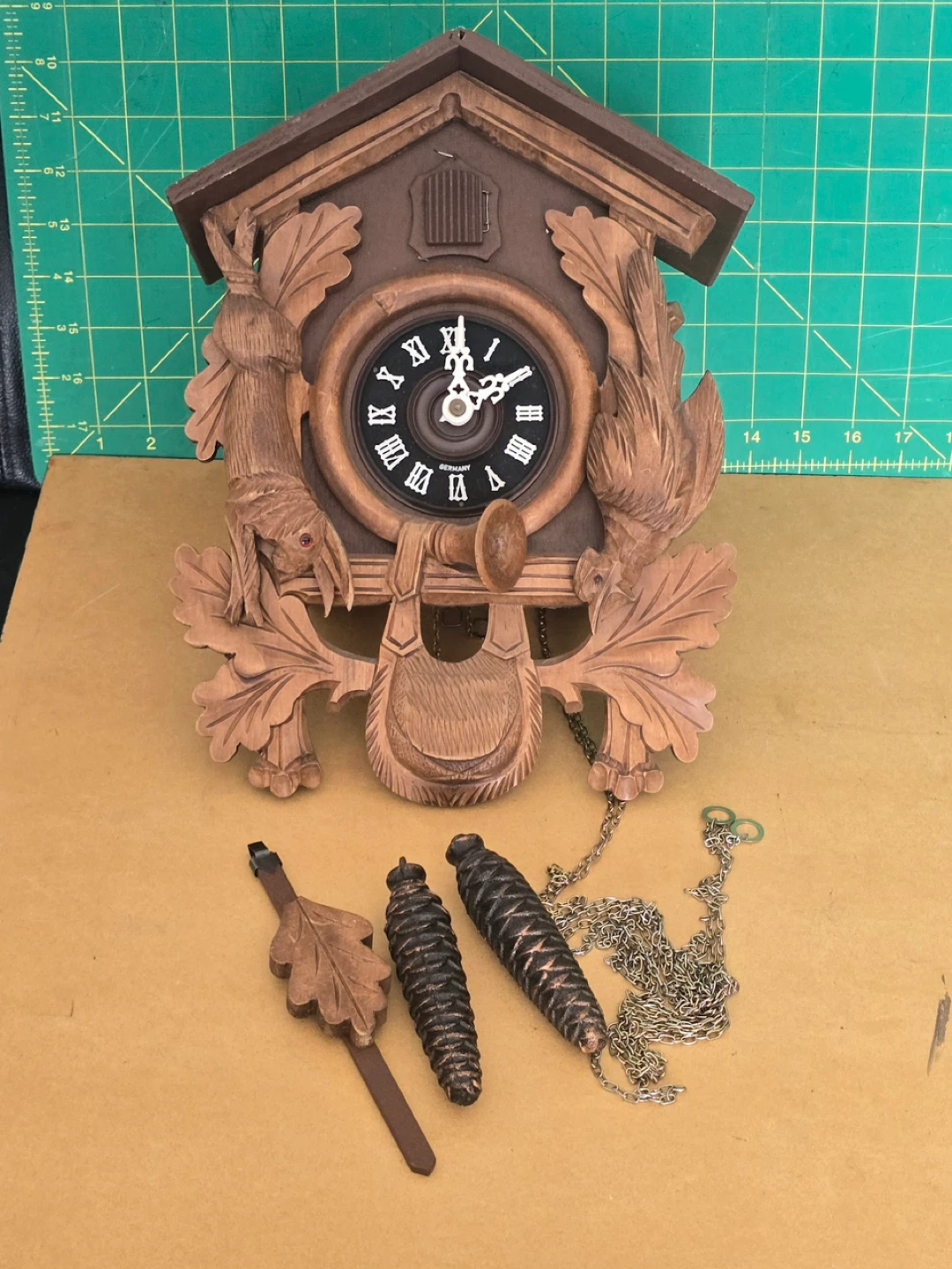 Vintage West Germany Cuckoo Clock