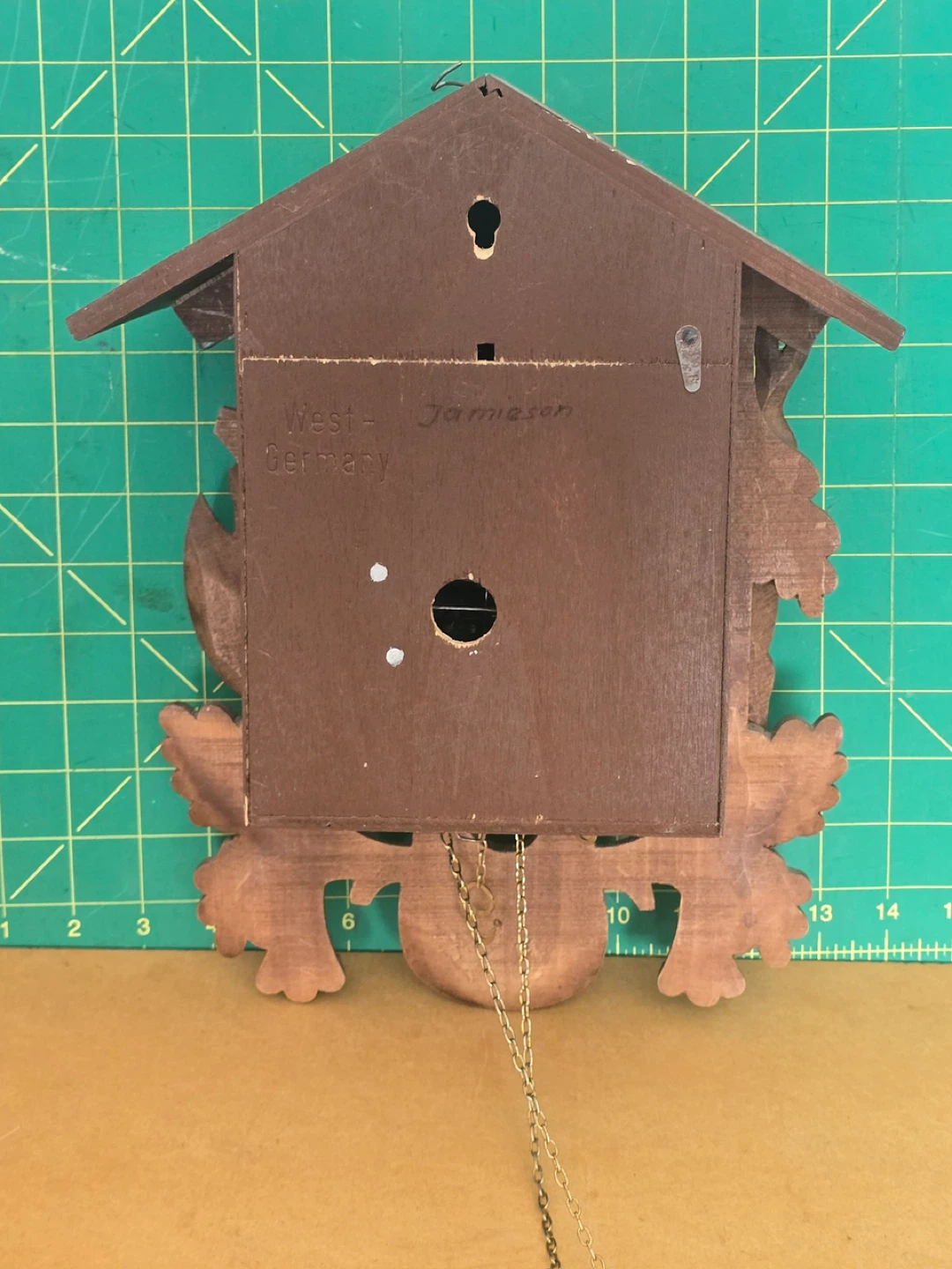 Vintage West Germany Cuckoo Clock - photo 3
