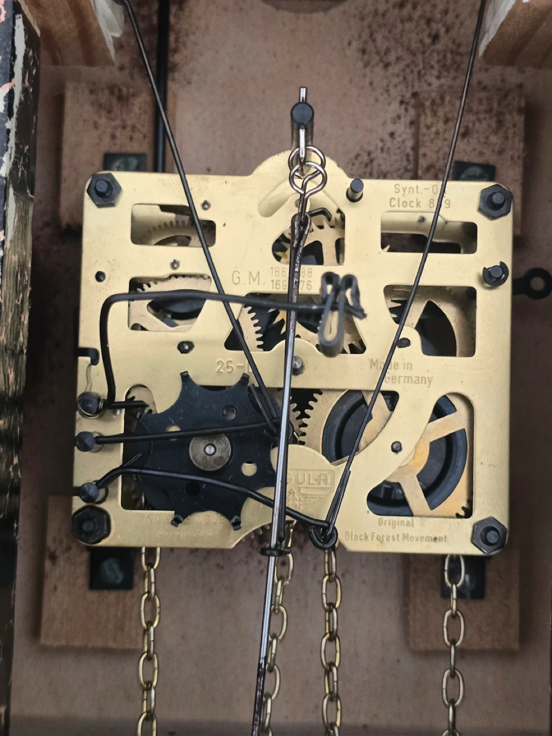 Vintage West Germany Cuckoo Clock - photo 5