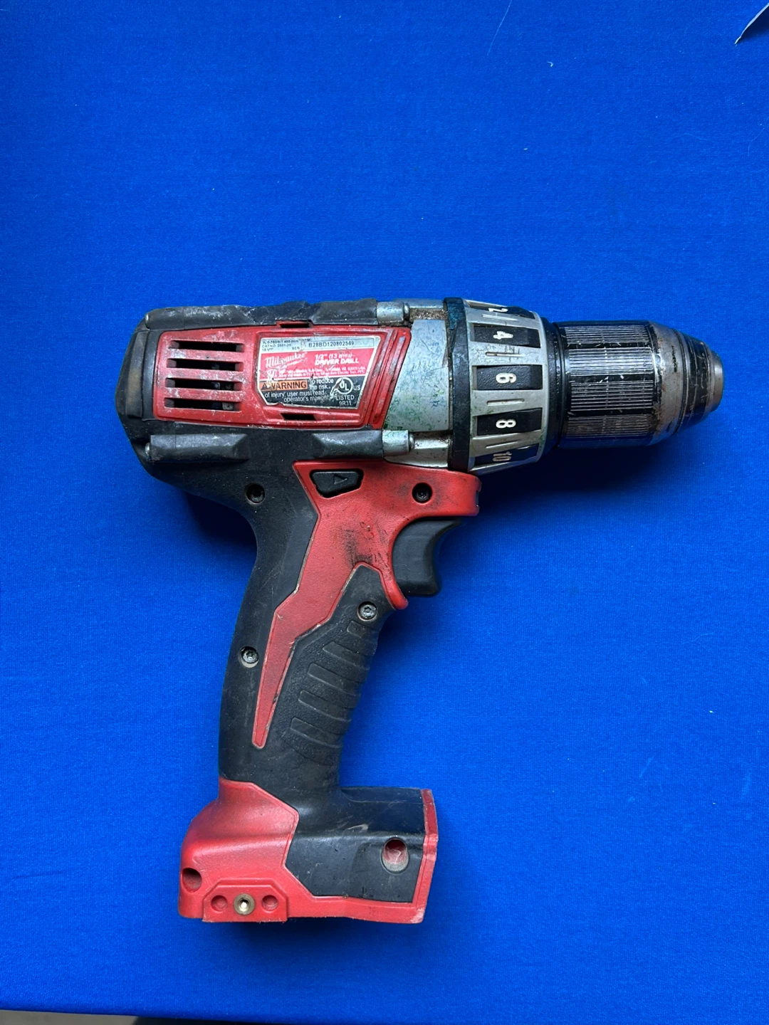 Reliable Milwaukee 1/2 inch drill