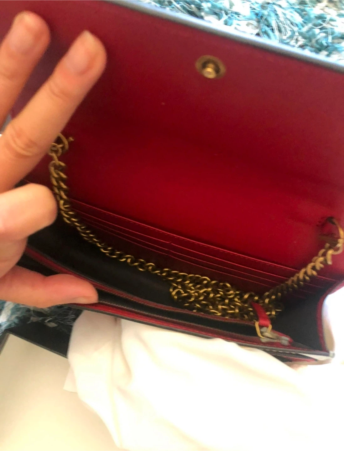 Gucci Queen margaret leather mini bag - photo 3
