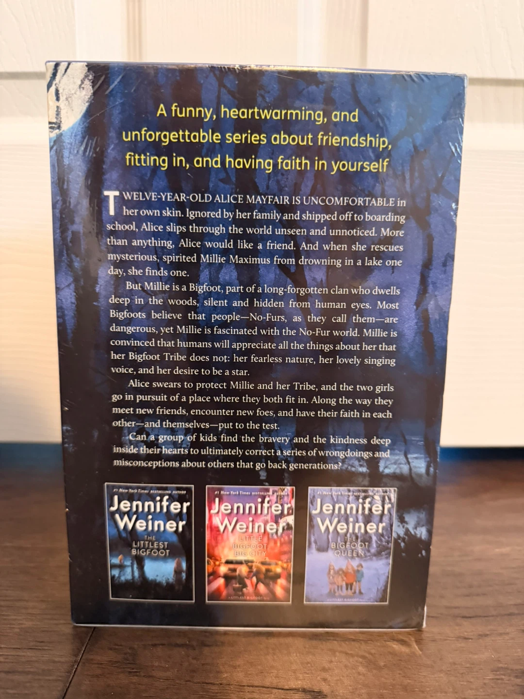 New Jennifer Weiner The Littlest Bigfoot Collection Box Set - photo 3