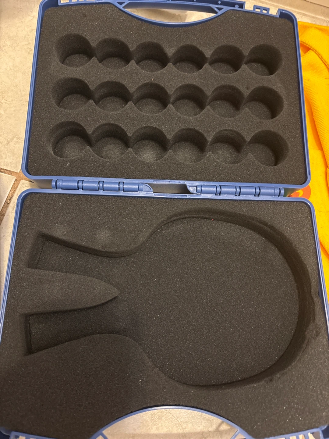 Joola Blue Ping Pong Paddle and Ball Case - photo 2