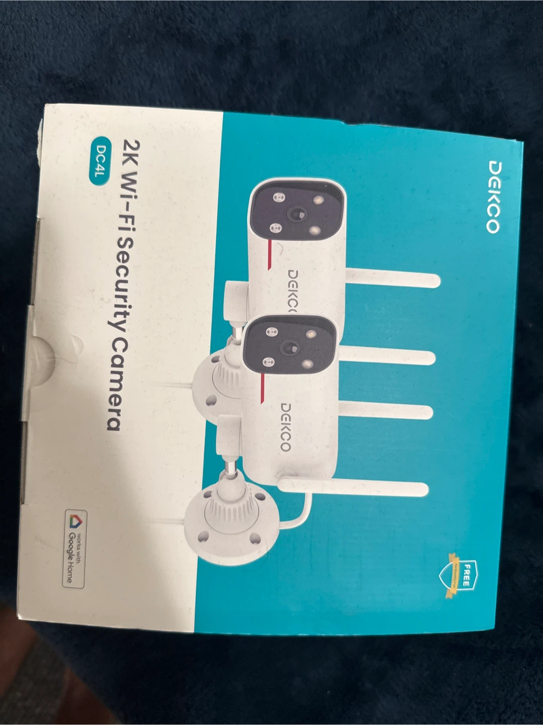 DEKCO 2K Wi-Fi Security Camera (DC4L)