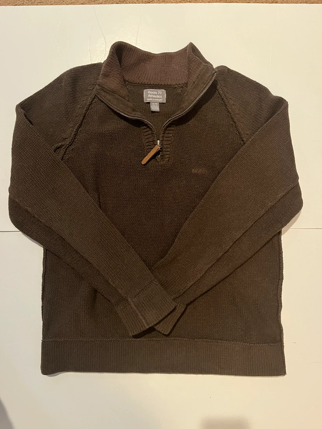 Vintage Roots 73 Athletics Quarter-Zip Sweater