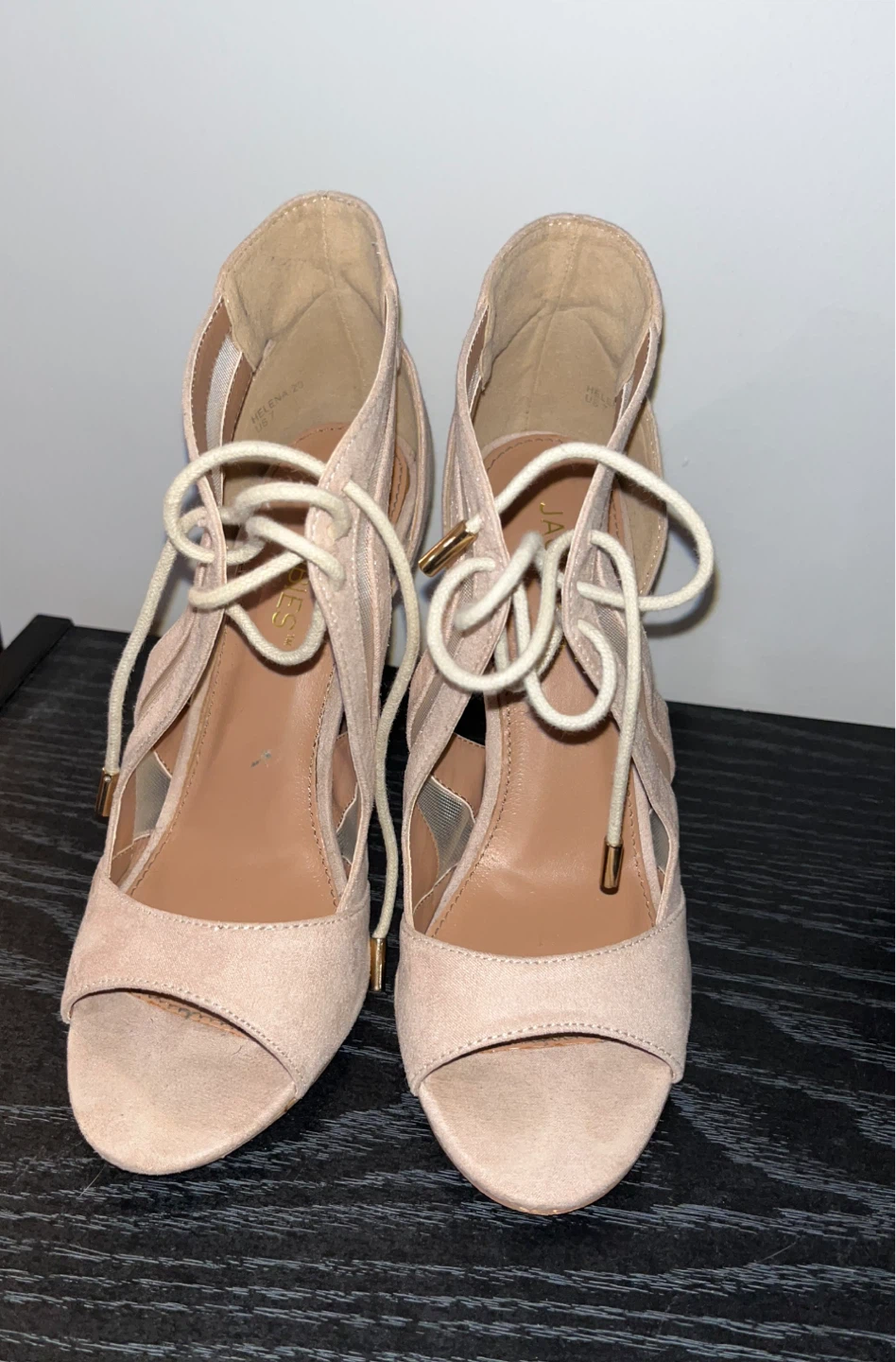 JACOBIES Strappy Heels - Size 7 - photo 3