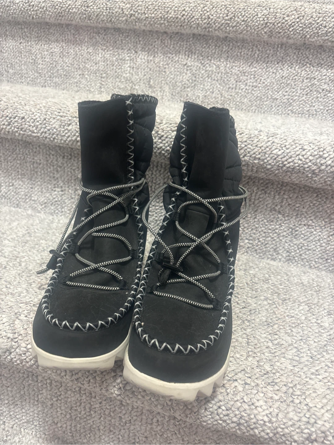 The North Face Black Winter Boots