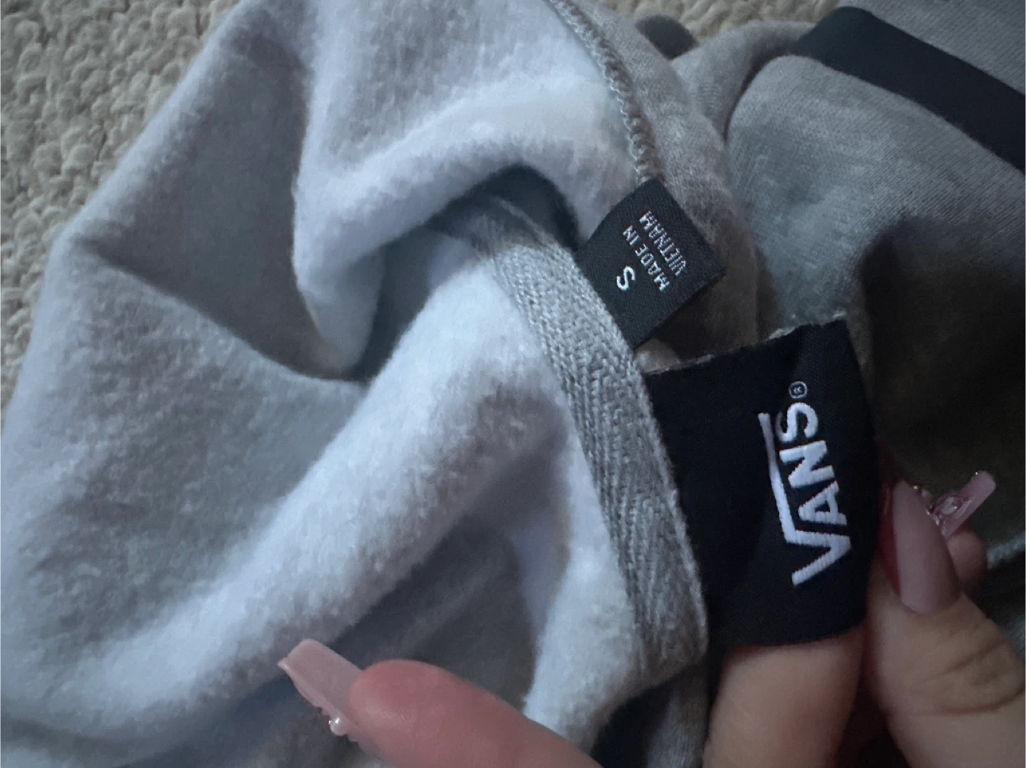Vans Grey Hoodie - photo 3