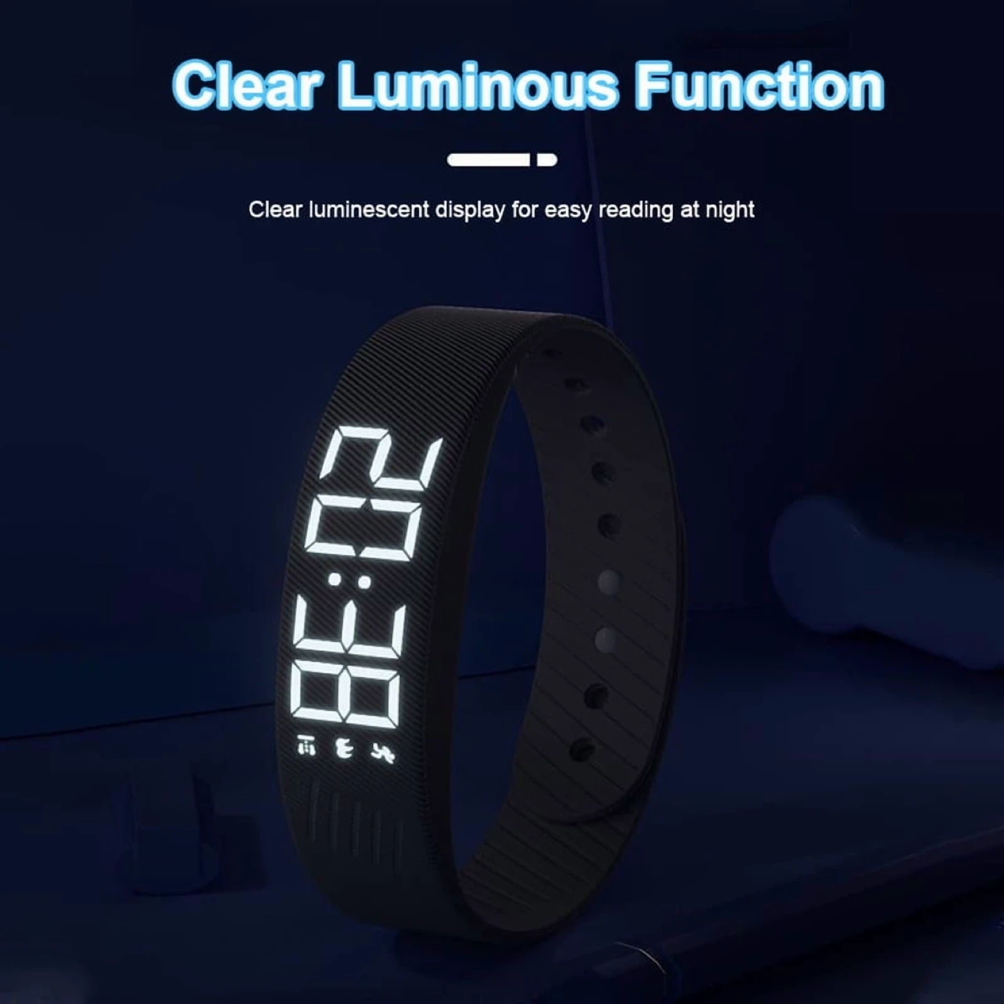 Smart Bracelet LED Digital Waterproof Smart Clock Smartband. - photo 3