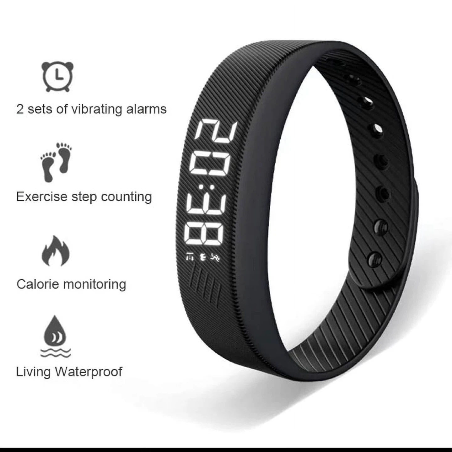 Smart Bracelet LED Digital Waterproof Smart Clock Smartband.