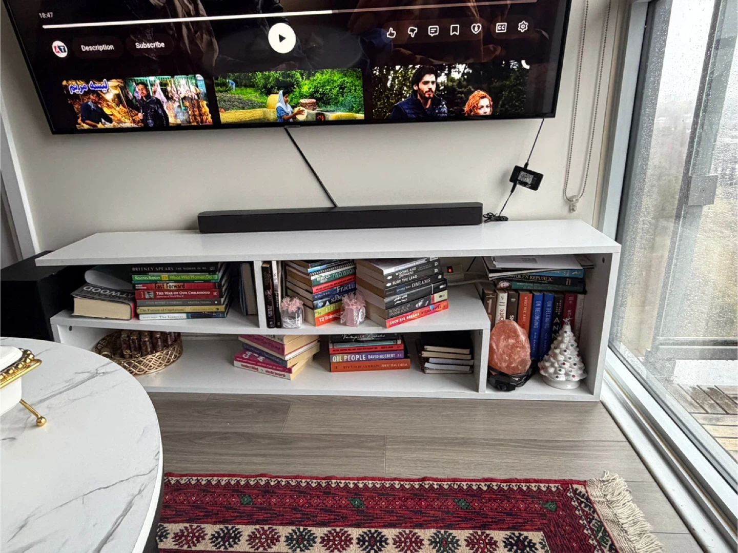White Entertainment Unit
