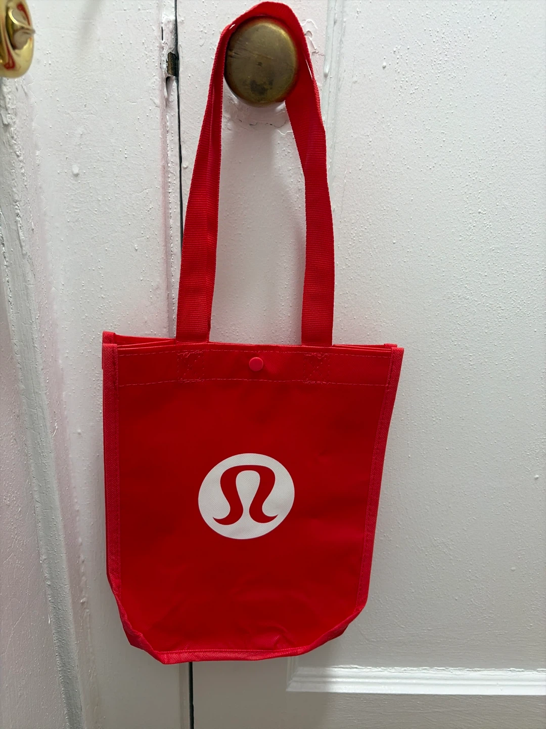Lululemon Red "Made to Feel" Tote Bag