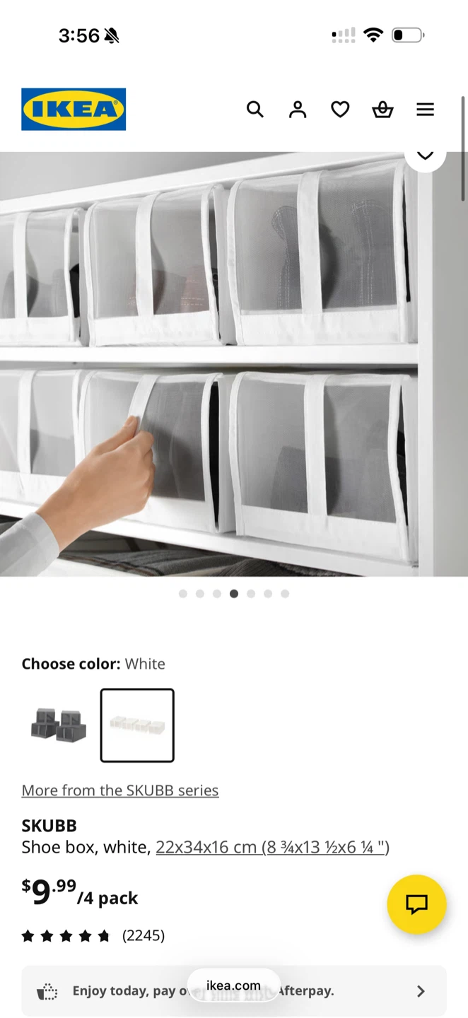 IKEA SKUBB Shoe Box - photo 3