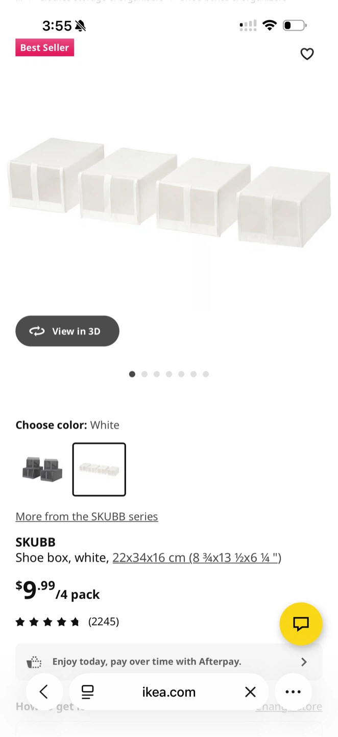 IKEA SKUBB Shoe Box - photo 2