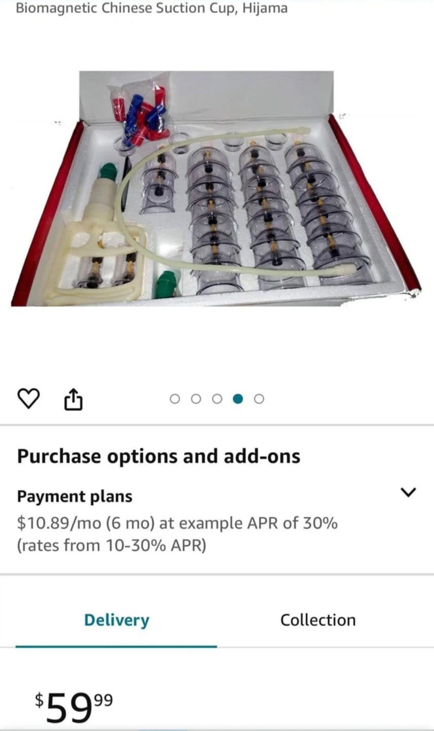 Juhang Biomagnetic Chinese Suction Cup Set - photo 5