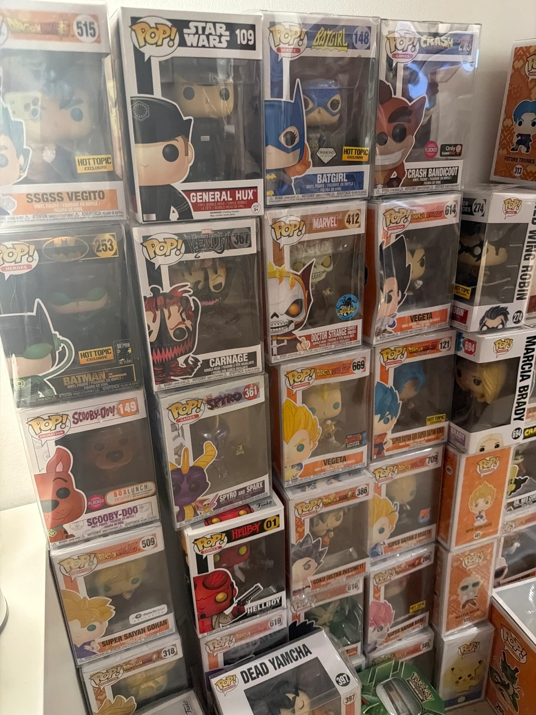 Funko Pop! Vinyl Figures - Star Wars, Marvel, Dragon Ball, - photo 3