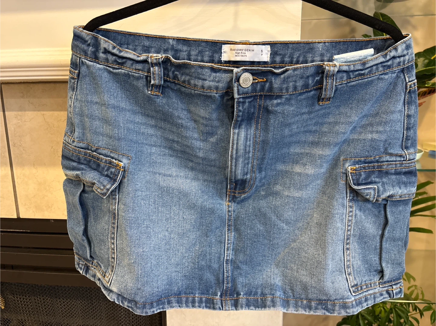 Bluenotes Denim High Rise Mini Skirt - photo 2