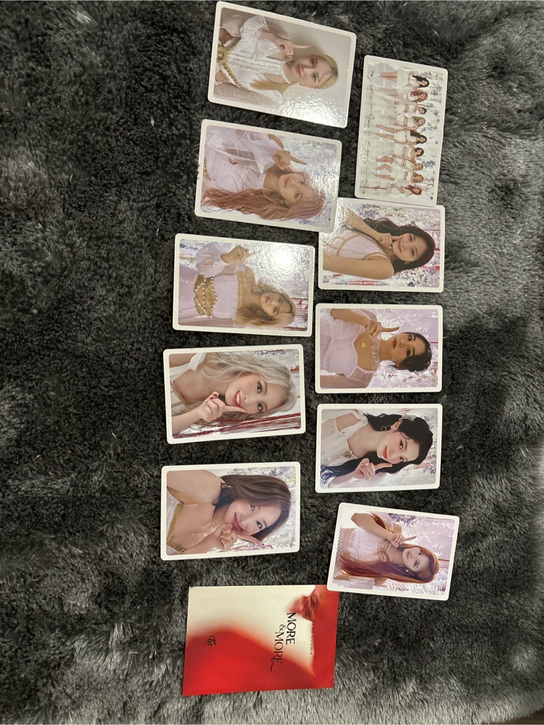 TWICW SPECIAL PHOTOCARDS MORE&MORE ALBUM